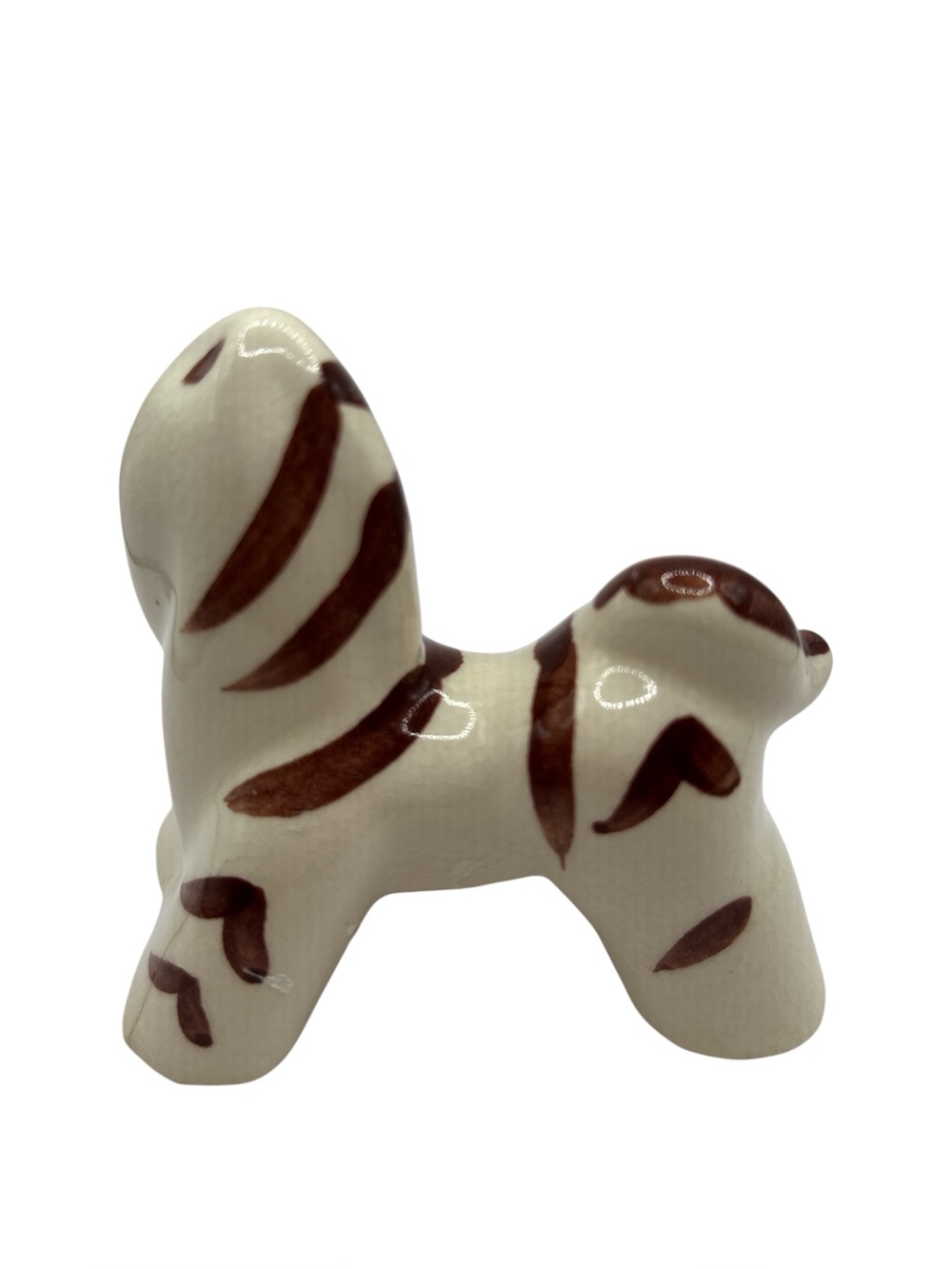 Vintage California Pottery Rio Hondo Zebra Figurine - Picture 3 of 6